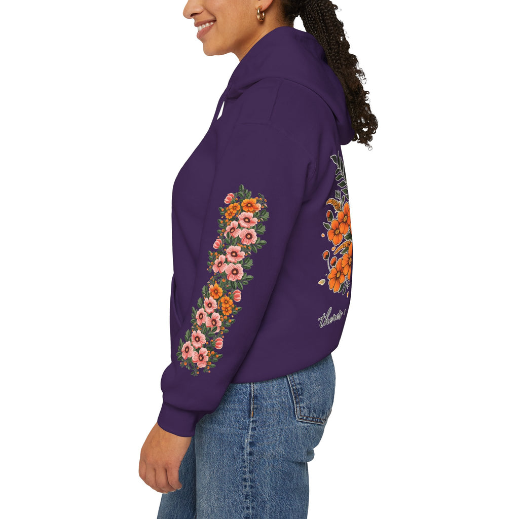 ORVIAN — Magic Floral Butterfly Unisex Heavy Blend Hoodie