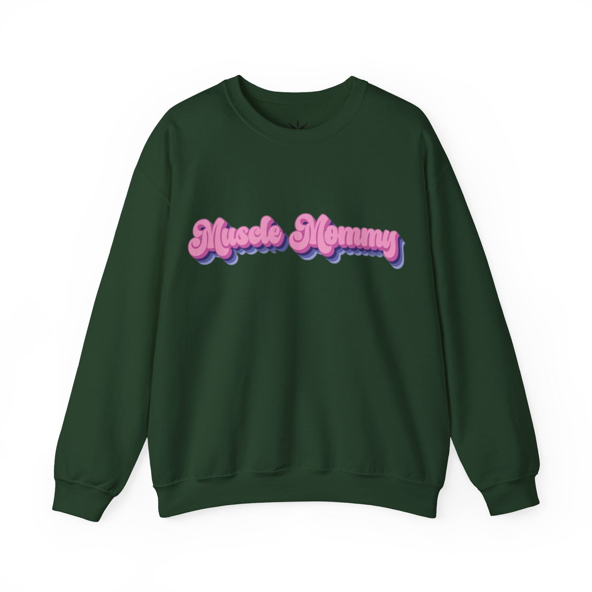 ORVIAN — Muscle Mommy Girls Just Wanna Have Guns Crewneck, Bold Feminine Typography Unisex