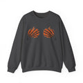 ORVIAN — Pumpkin Bra & Trick or Treat Halloween Crewneck, Skeleton Hands Unisex Heavy Blend