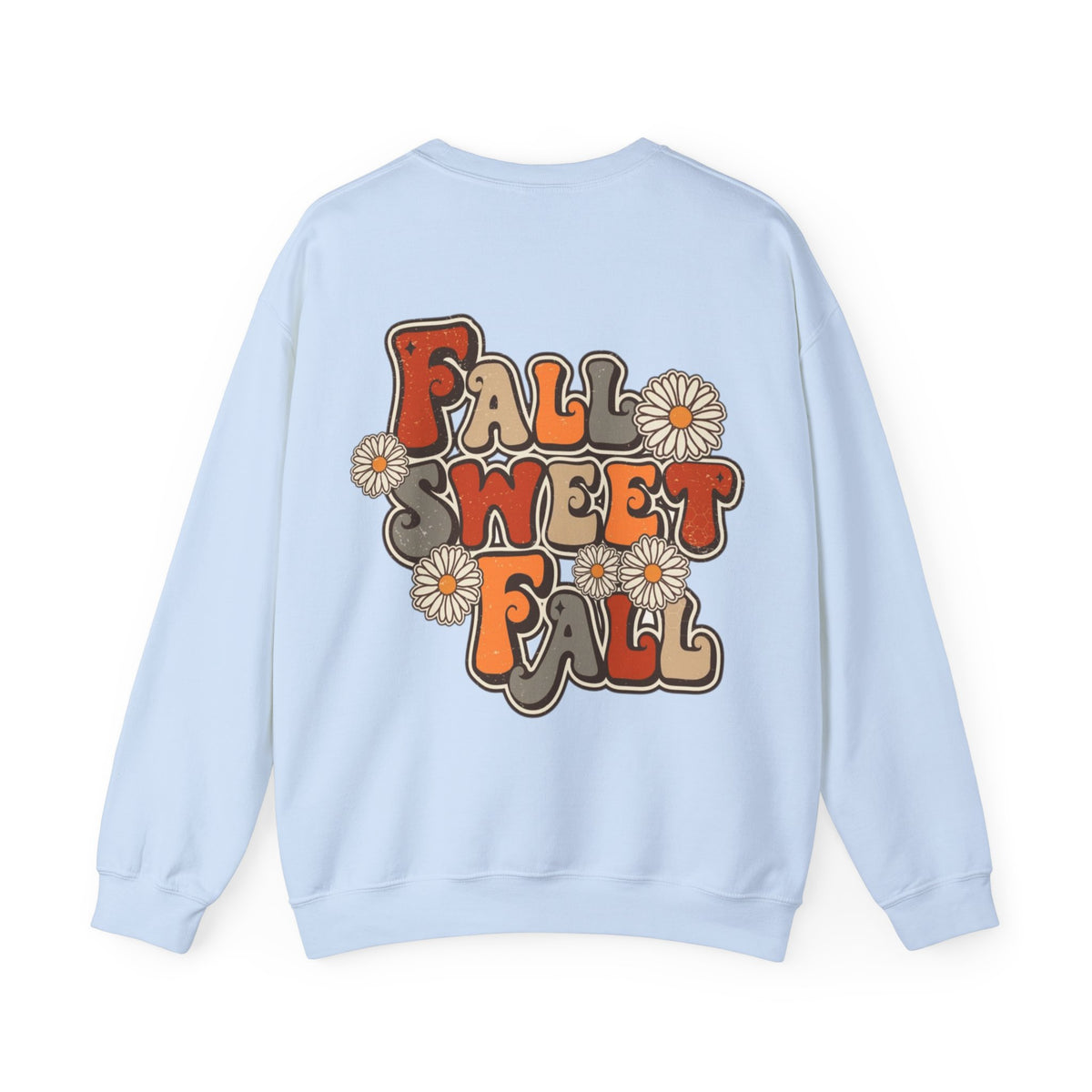 ORVIAN — ’Tis the Season Fall & Football Crewneck, Fall Sweet Fall Daisy Unisex Heavy Blend