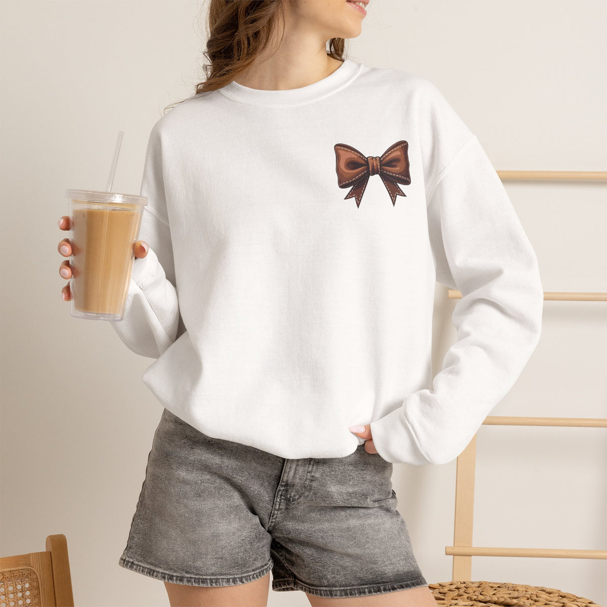 ORVIAN — Cuddles & Touchdowns Football Crewneck, 'Tis the Season Game Day Unisex Heavy Blend