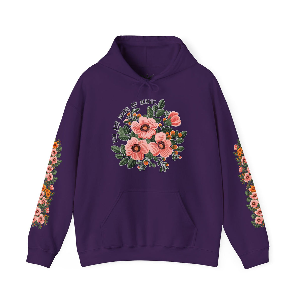 ORVIAN — Magic Floral Butterfly Unisex Heavy Blend Hoodie