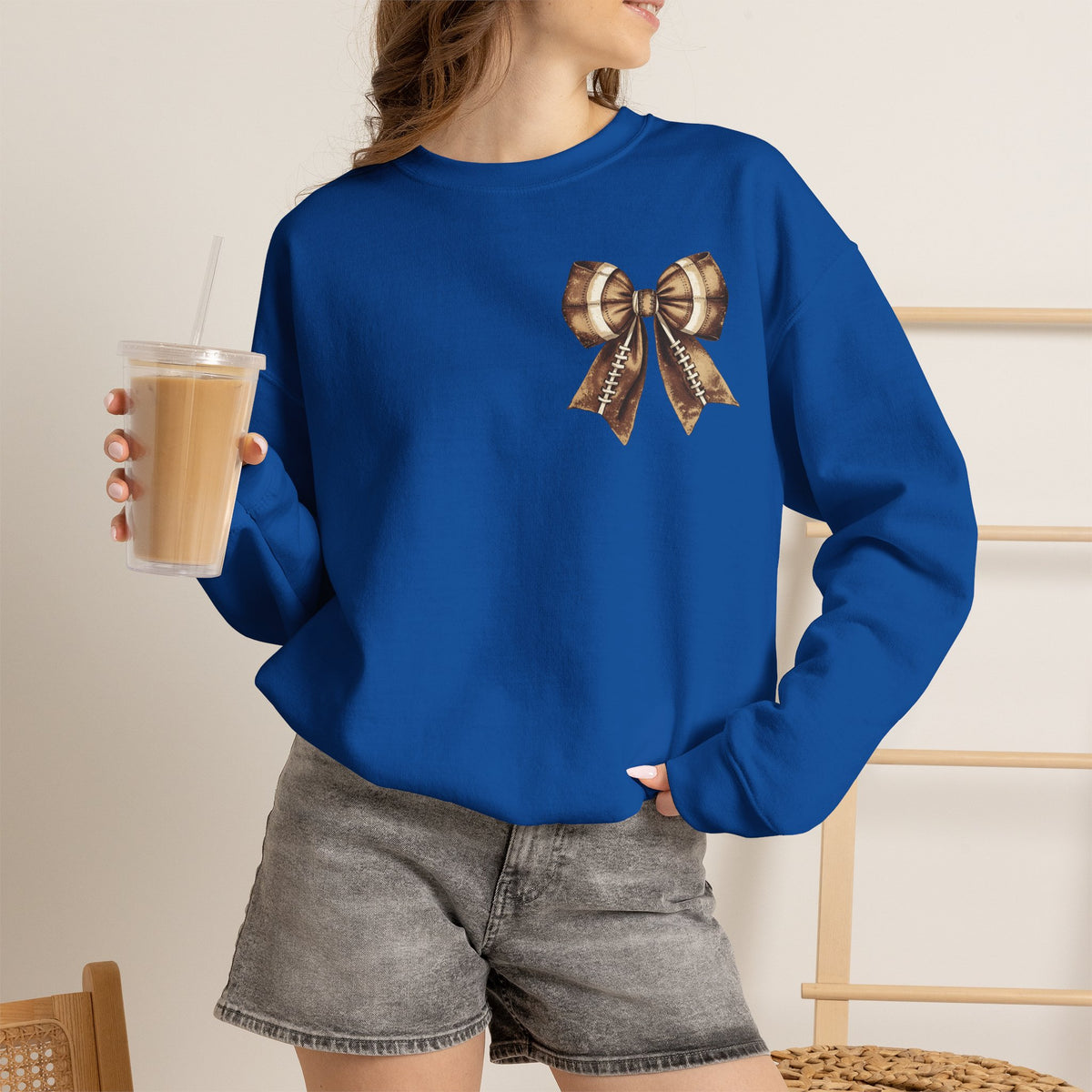 ORVIAN — ’Tis the Season Fall & Football Crewneck, Fall Sweet Fall Daisy Unisex Heavy Blend