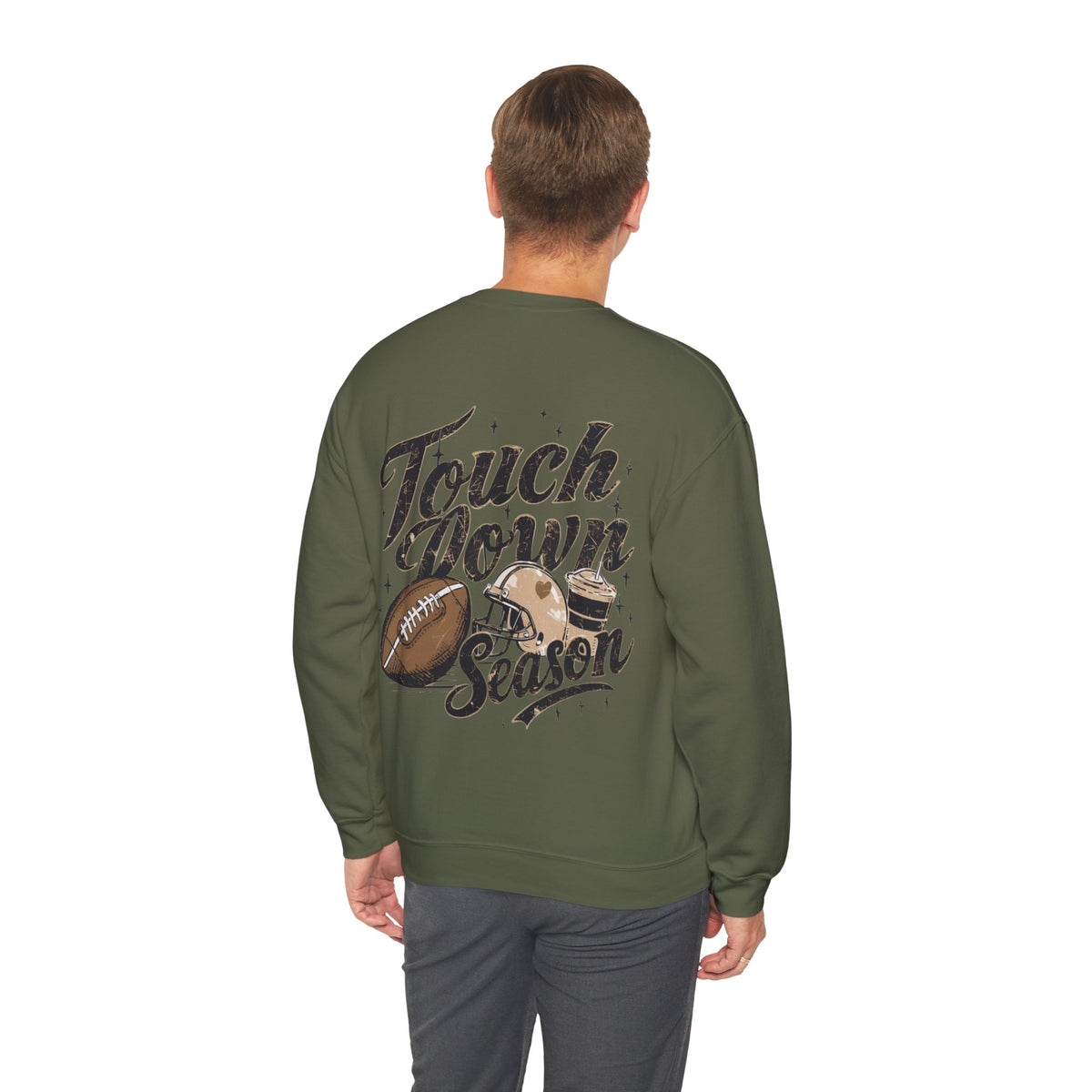 ORVIAN — ’Tis the Season Fall & Football Crewneck, Fall Sweet Fall Daisy Unisex Heavy Blend
