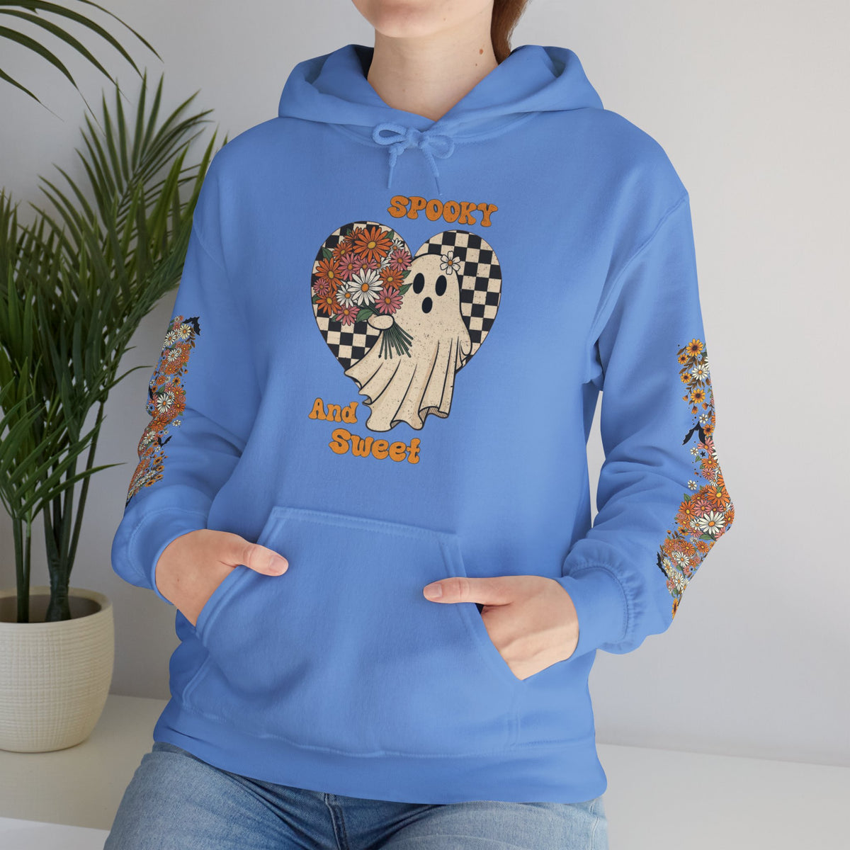 ORVIAN — Spooky and Sweet Ghost Unisex Heavy Blend Hoodie