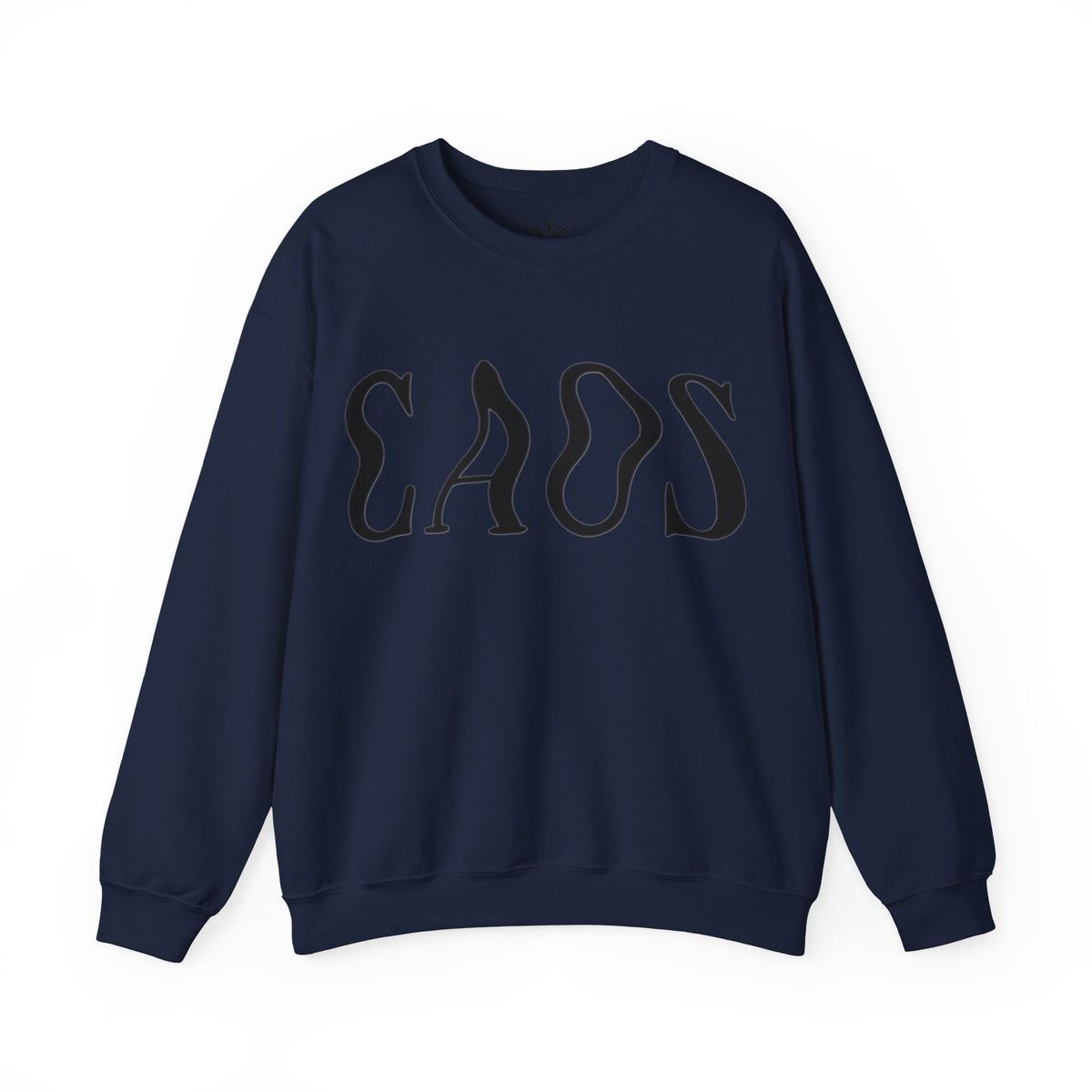 ORVIAN — Chaos Cat Crewneck, Reversed Lettering & Rebel Cat Graphic Unisex Heavy Blend