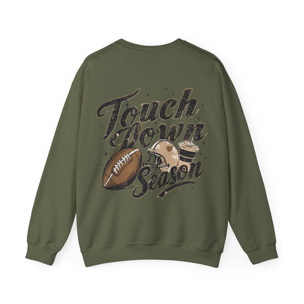 ORVIAN — ’Tis the Season Fall & Football Crewneck, Fall Sweet Fall Daisy Unisex Heavy Blend