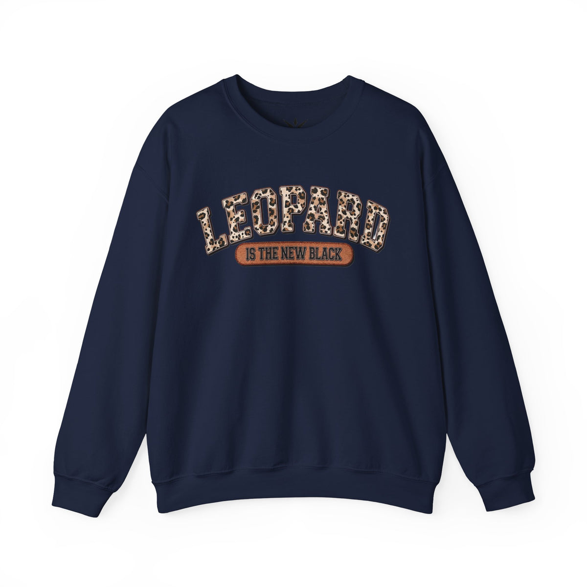 ORVIAN — Leopard Is The New Black & God Is Good Coquette Bow Crewneck, Faith-Inspired Unisex