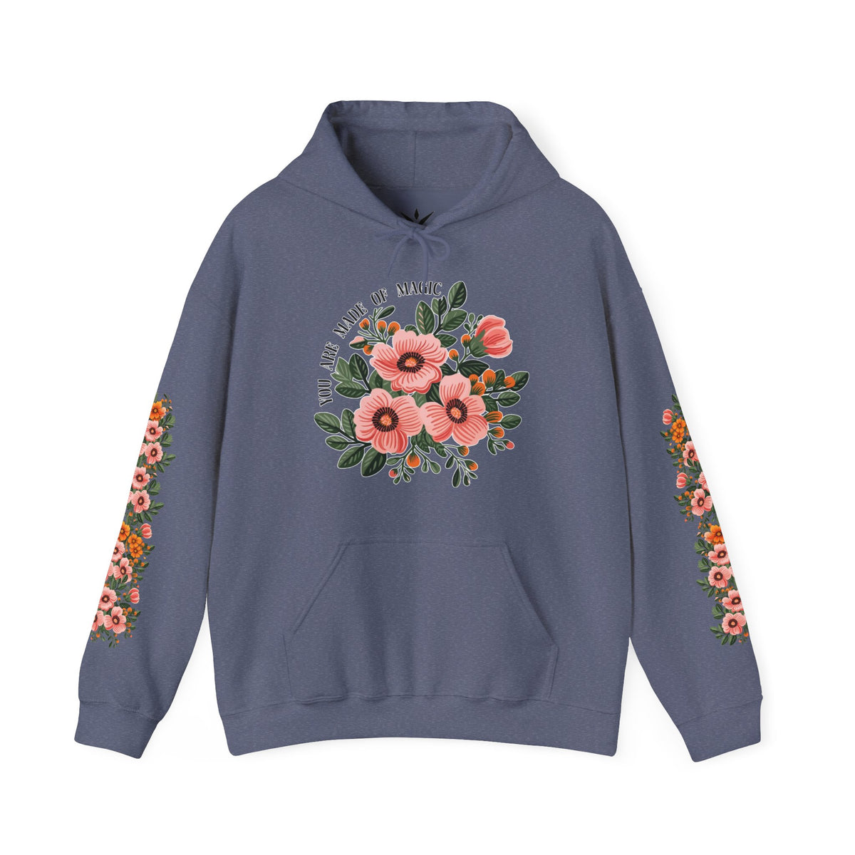 ORVIAN — Magic Floral Butterfly Unisex Heavy Blend Hoodie