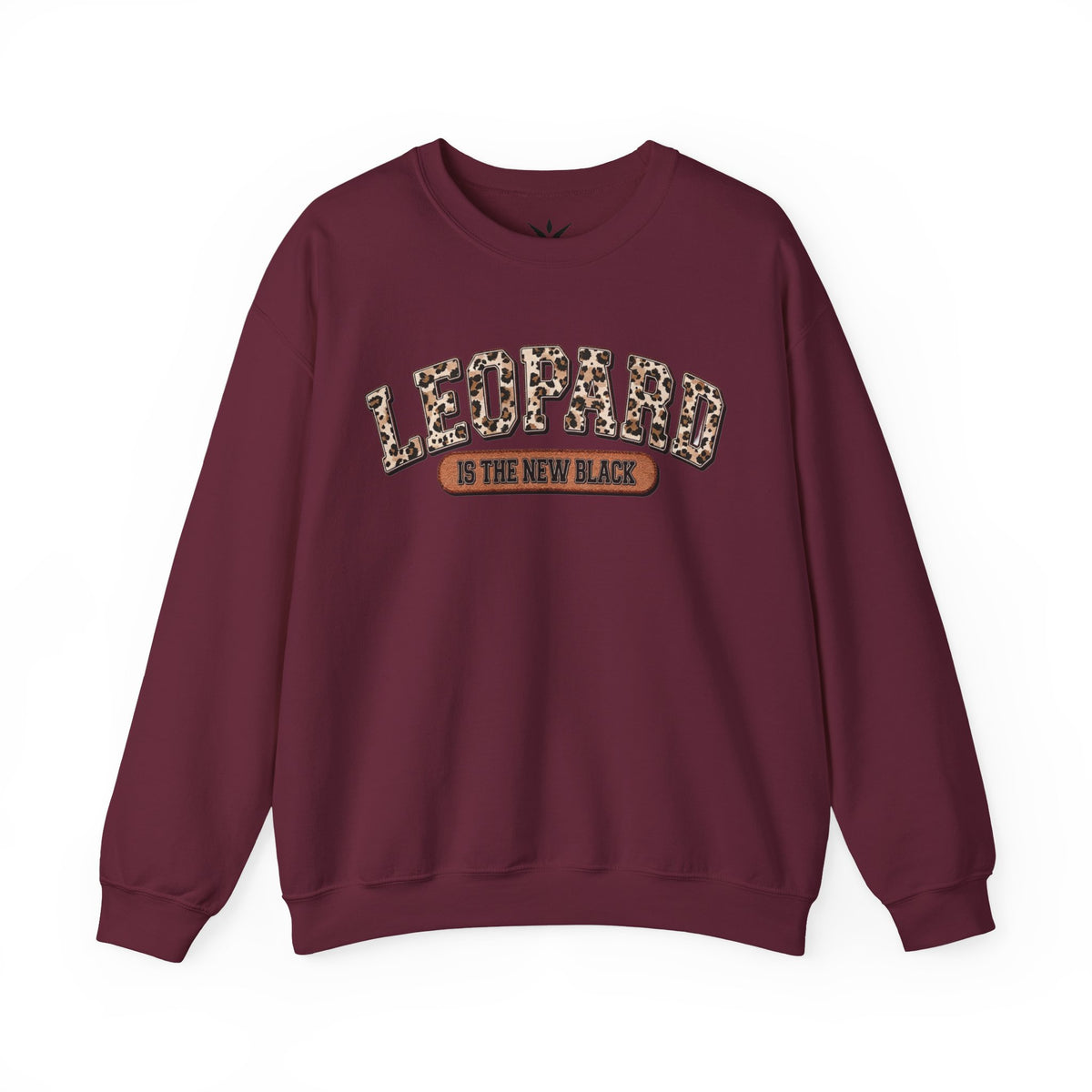 ORVIAN — Leopard Is The New Black & God Is Good Coquette Bow Crewneck, Faith-Inspired Unisex