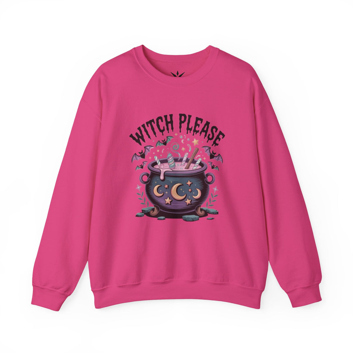 ORVIAN — Witch Please & I'm Just a Housewife Witch Crewneck, Magical Cauldron Unisex Heavy Blend