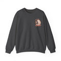 ORVIAN — Howdy Cowgirls Western Crewneck, Leopard Lightning Bolt & Cowgirl Boots Unisex Heavy Blend