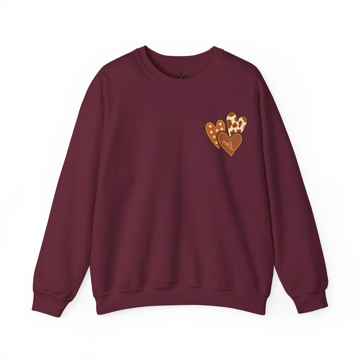 ORVIAN — Highland Cow & Cute Ghost Western Floral Crewneck, Spooky Unisex Sweatshirt