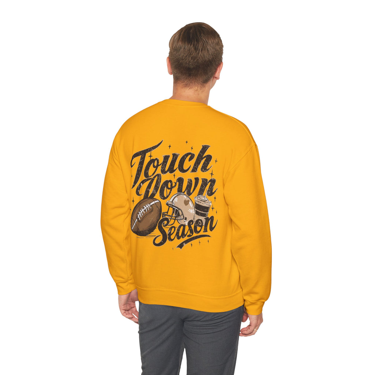 ORVIAN — ’Tis the Season Fall & Football Crewneck, Fall Sweet Fall Daisy Unisex Heavy Blend