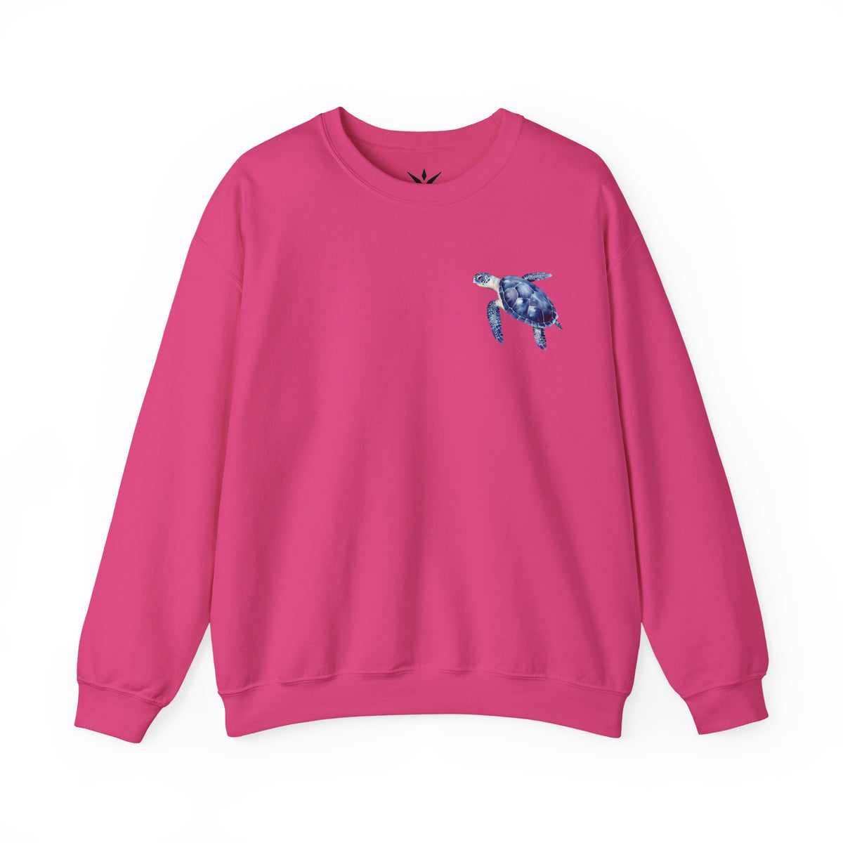 ORVIAN — Sea Turtle & Seashell Starfish Crewneck, Coastal Ocean Nautical Unisex Heavy Blend