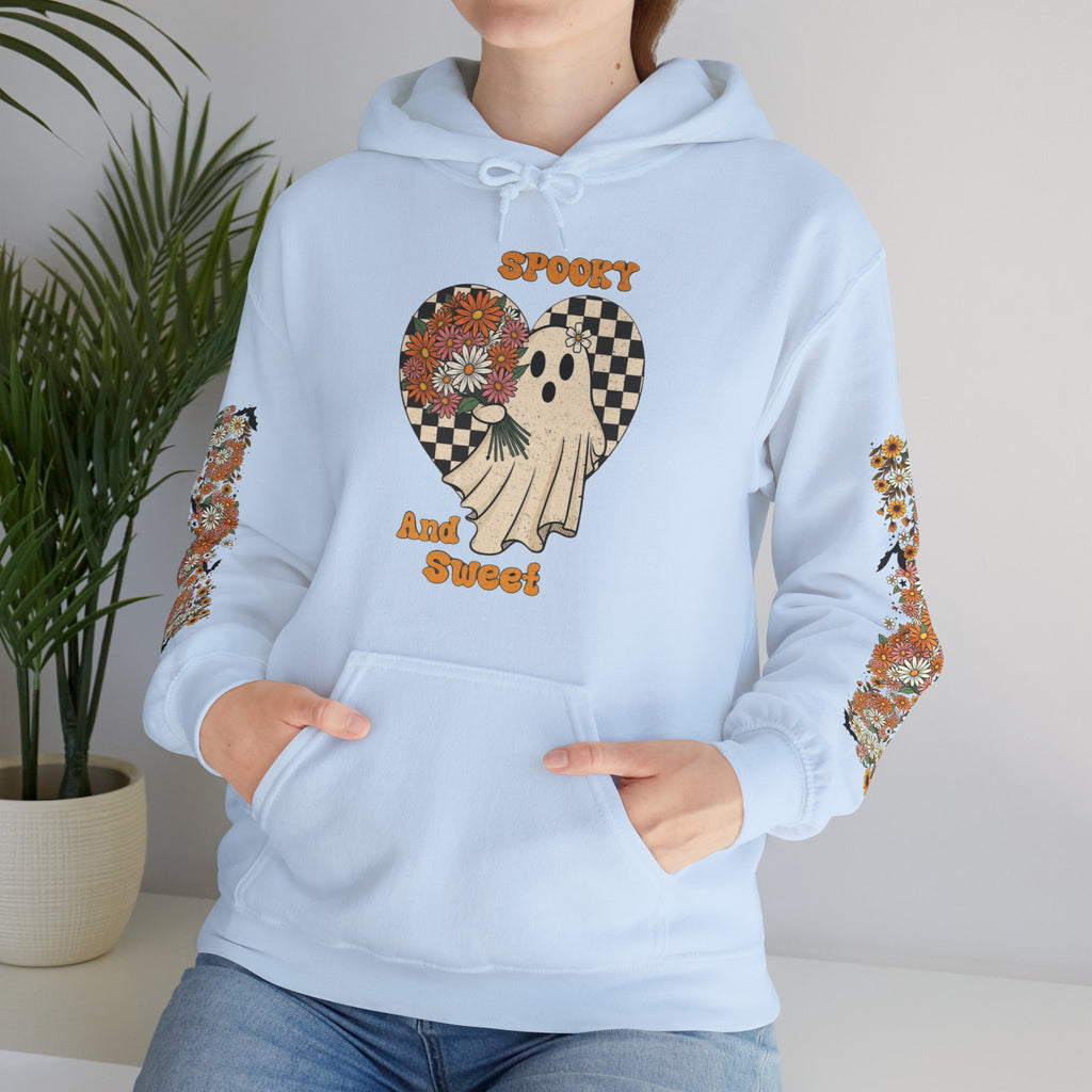 ORVIAN — Spooky and Sweet Ghost Unisex Heavy Blend Hoodie