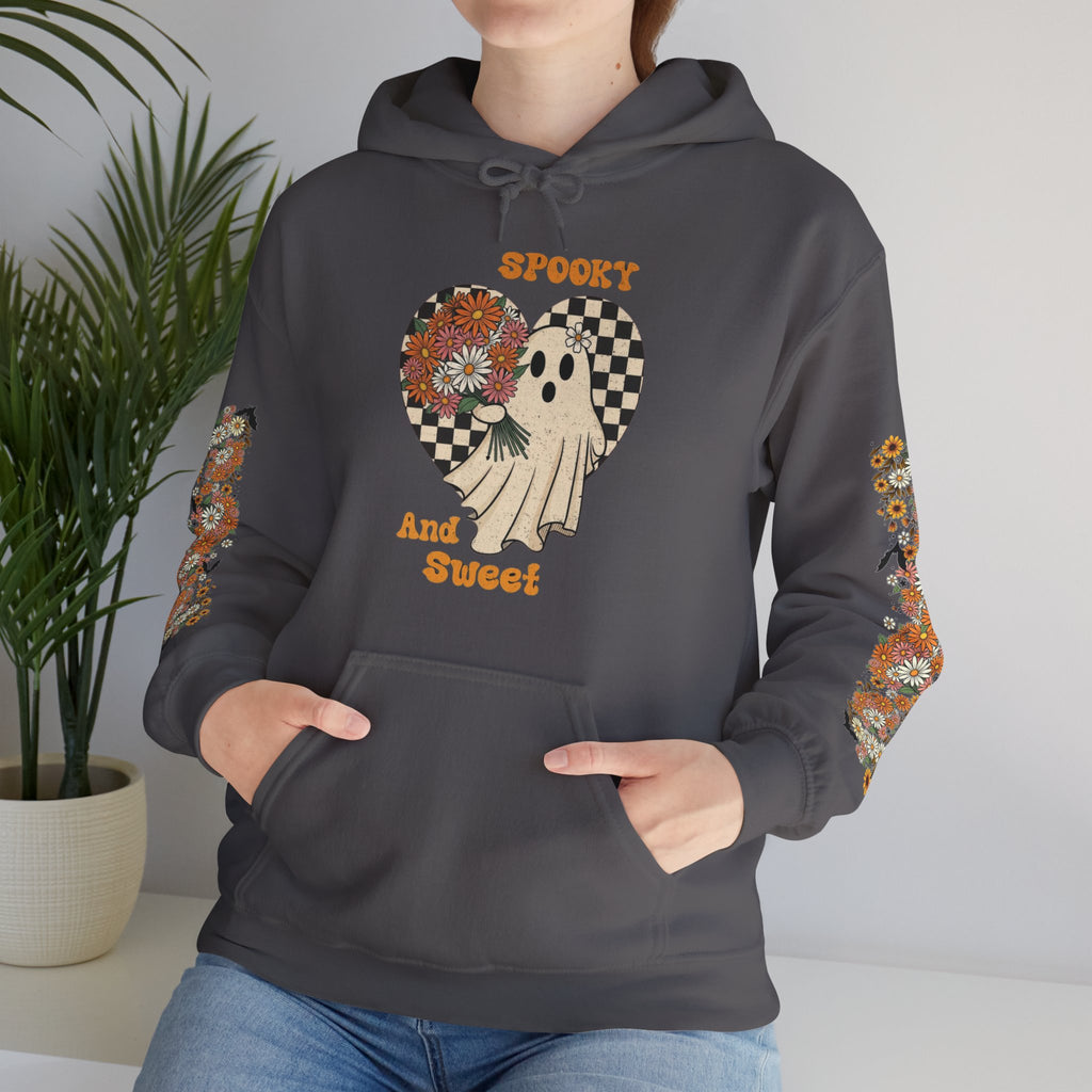 ORVIAN — Spooky and Sweet Ghost Unisex Heavy Blend Hoodie