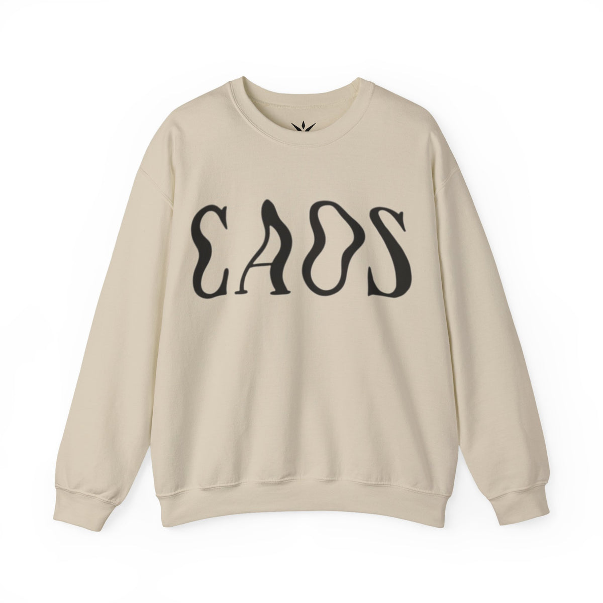 ORVIAN — Chaos Cat Crewneck, Reversed Lettering & Rebel Cat Graphic Unisex Heavy Blend