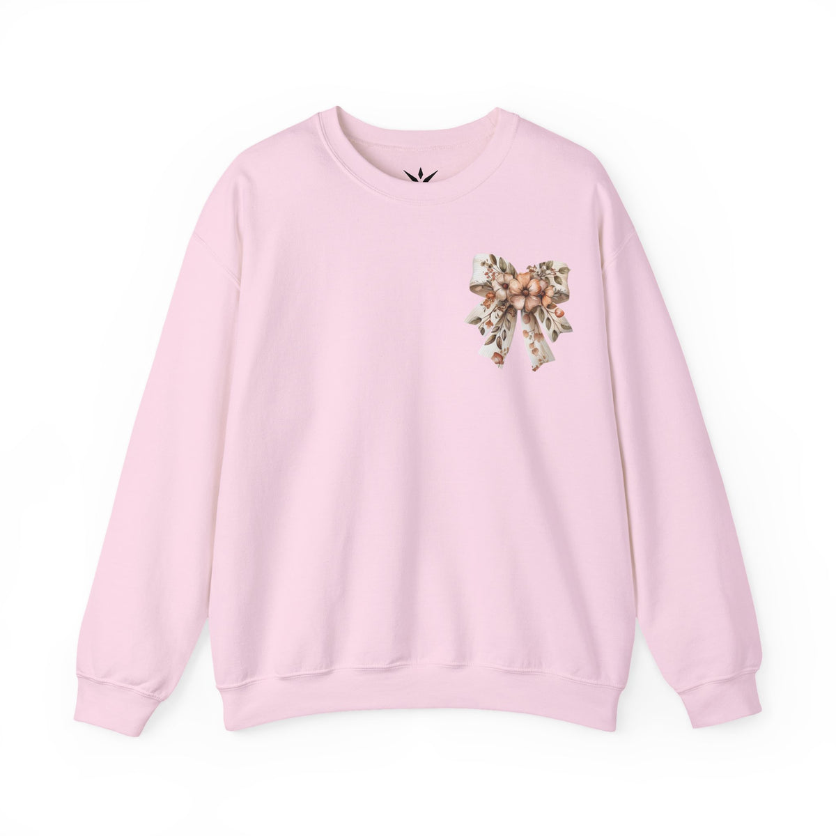 ORVIAN — Pumpkin Spice & Autumn Botanicals Crewneck, Floral Pumpkin Fall Unisex Sweatshirt