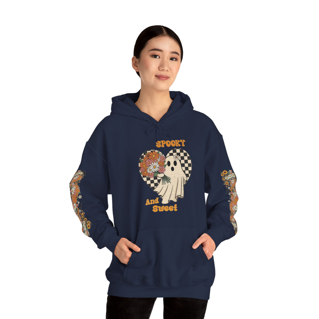 ORVIAN — Spooky and Sweet Ghost Unisex Heavy Blend Hoodie
