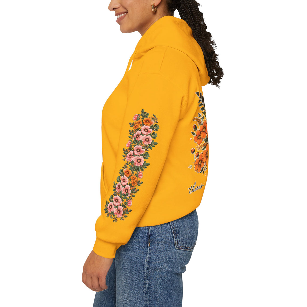 ORVIAN — Magic Floral Butterfly Unisex Heavy Blend Hoodie