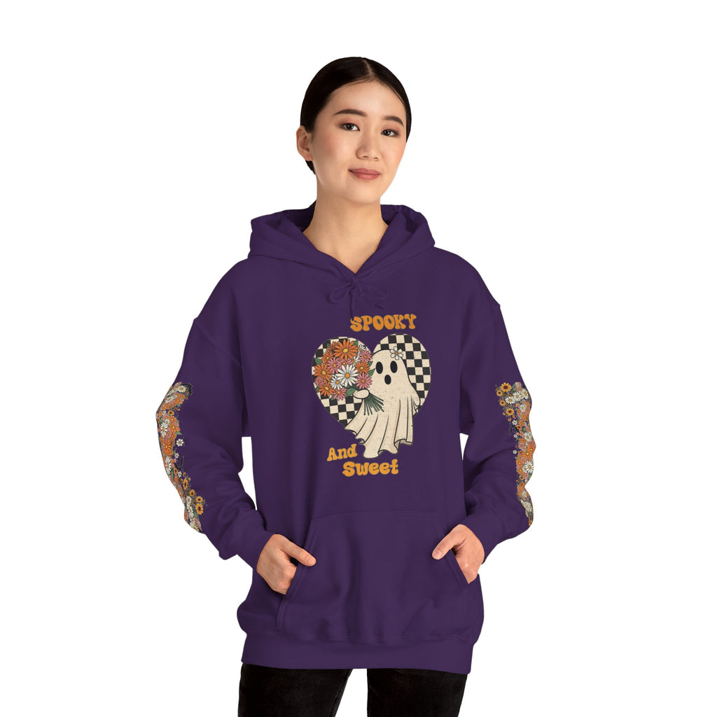 ORVIAN — Spooky and Sweet Ghost Unisex Heavy Blend Hoodie