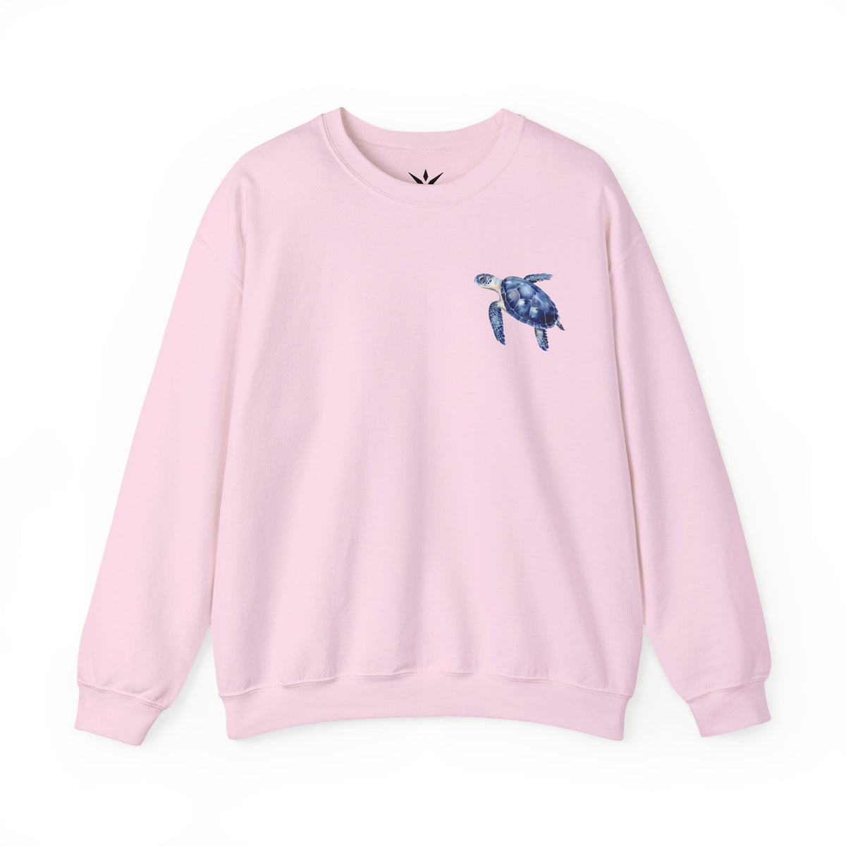 ORVIAN — Sea Turtle & Seashell Starfish Crewneck, Coastal Ocean Nautical Unisex Heavy Blend
