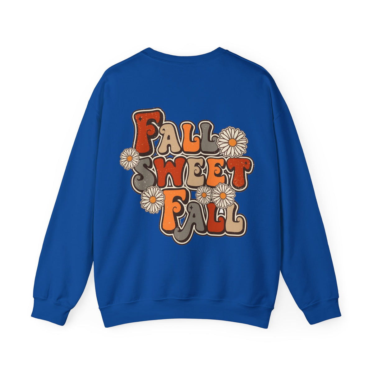 ORVIAN — ’Tis the Season Fall & Football Crewneck, Fall Sweet Fall Daisy Unisex Heavy Blend