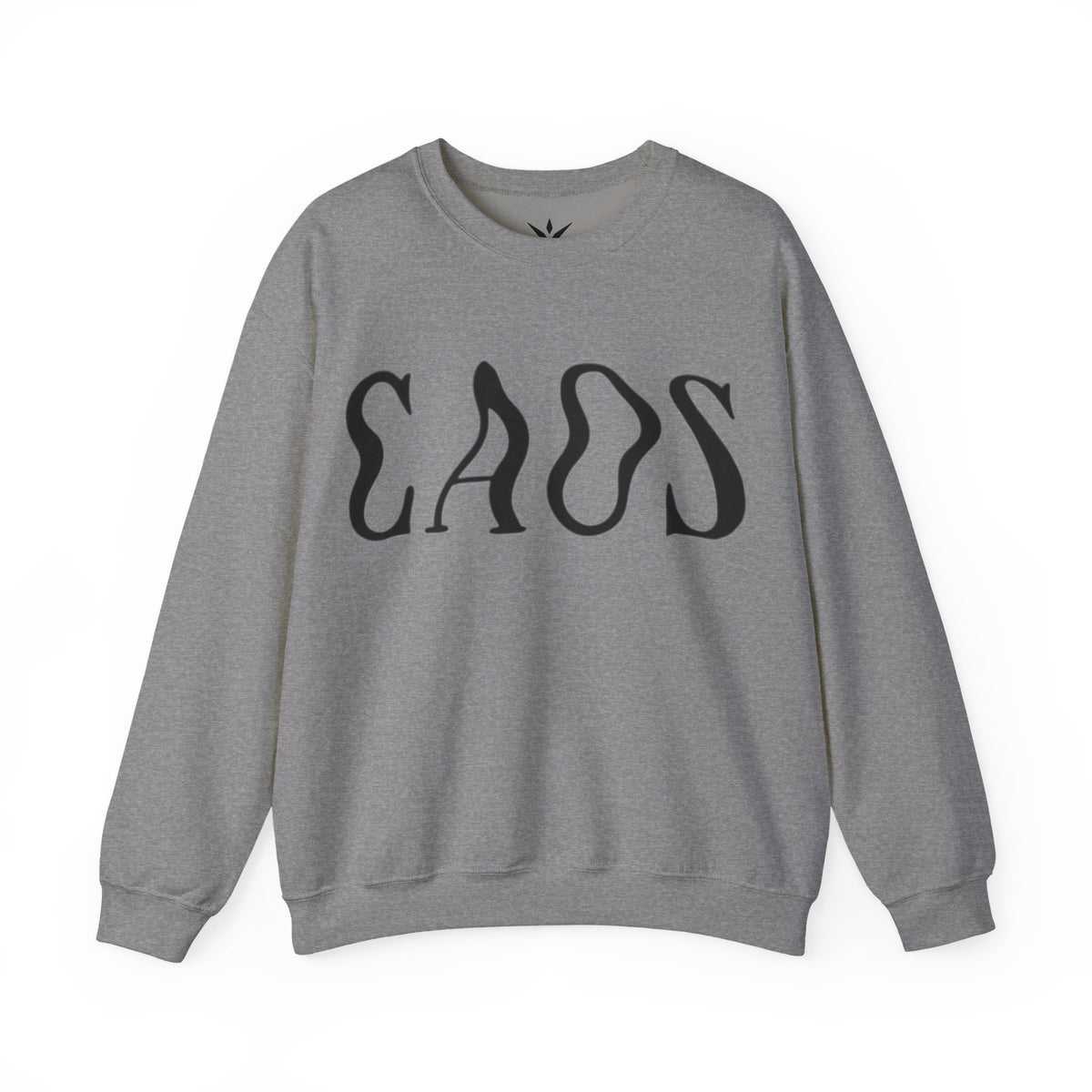 ORVIAN — Chaos Cat Crewneck, Reversed Lettering & Rebel Cat Graphic Unisex Heavy Blend
