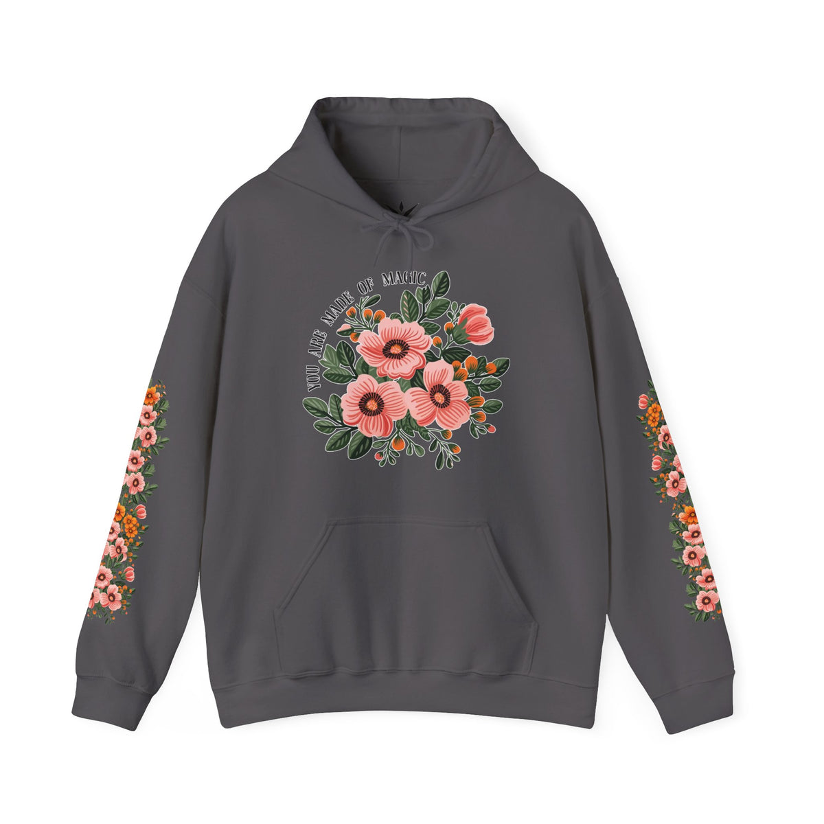ORVIAN — Magic Floral Butterfly Unisex Heavy Blend Hoodie