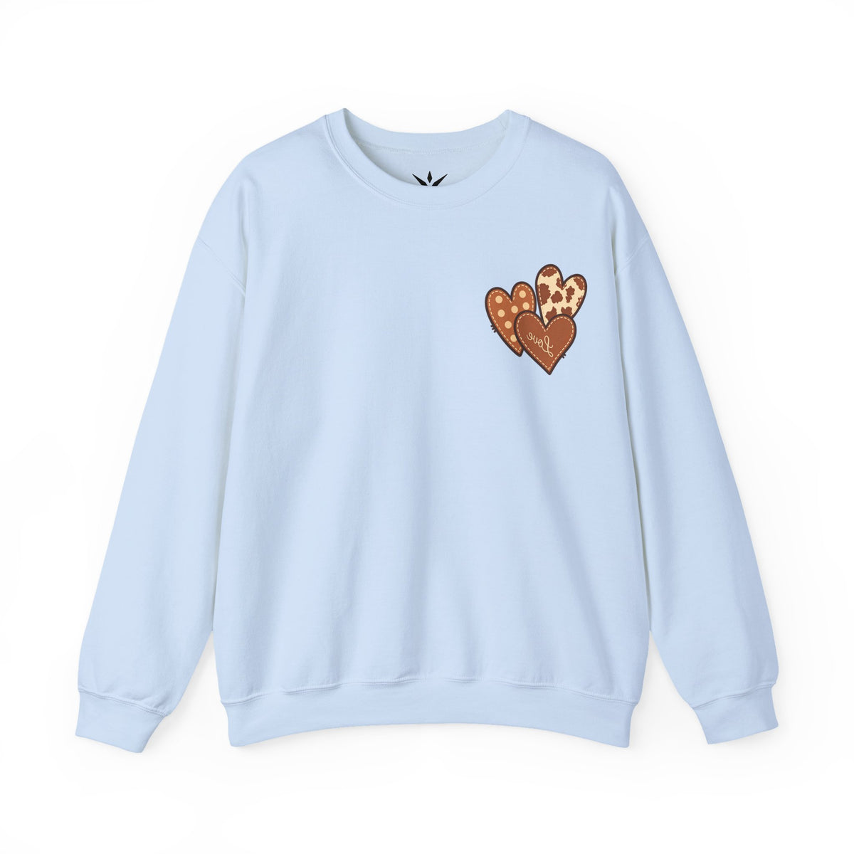ORVIAN — Highland Cow & Cute Ghost Western Floral Crewneck, Spooky Unisex Sweatshirt