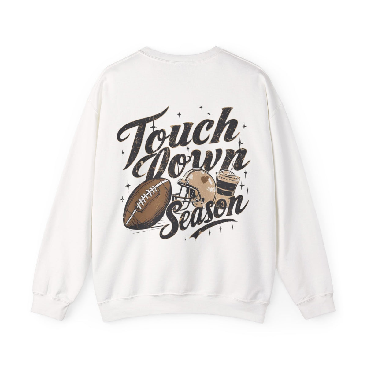 ORVIAN — ’Tis the Season Fall & Football Crewneck, Fall Sweet Fall Daisy Unisex Heavy Blend