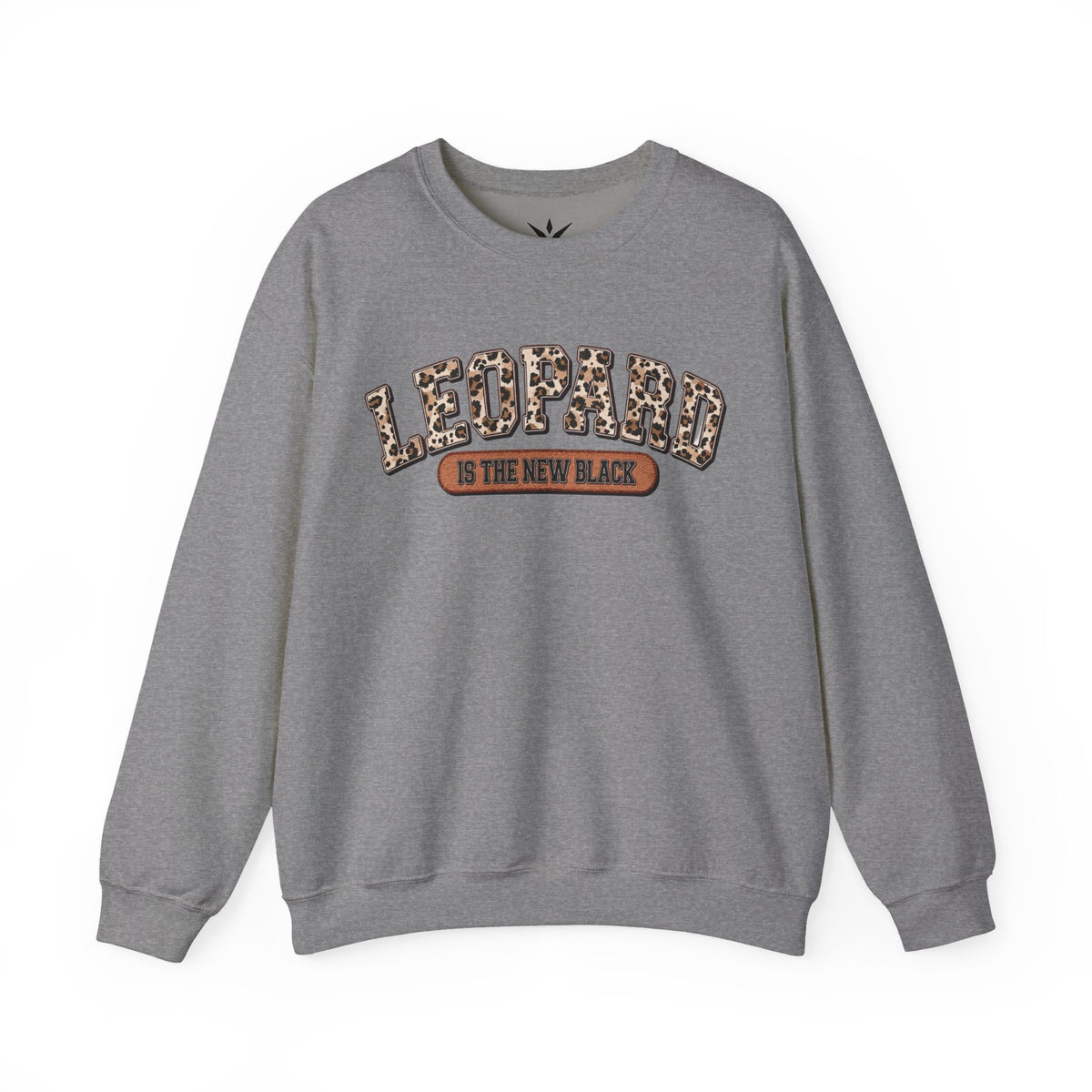 ORVIAN — Leopard Is The New Black & God Is Good Coquette Bow Crewneck, Faith-Inspired Unisex
