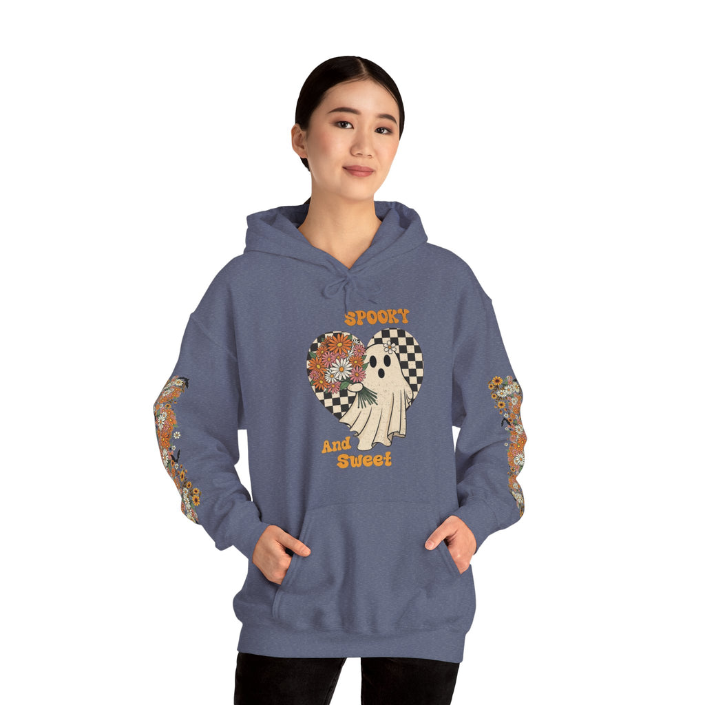 ORVIAN — Spooky and Sweet Ghost Unisex Heavy Blend Hoodie