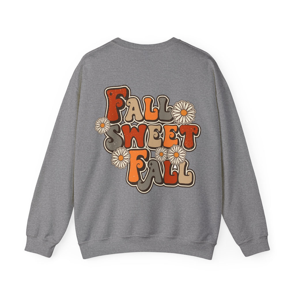 ORVIAN — ’Tis the Season Fall & Football Crewneck, Fall Sweet Fall Daisy Unisex Heavy Blend