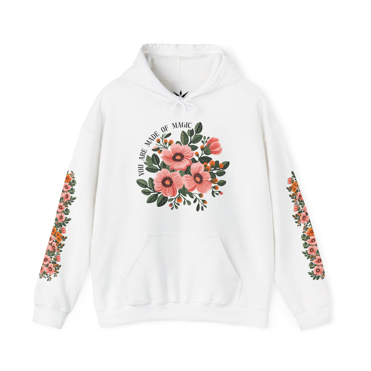 ORVIAN — Magic Floral Butterfly Unisex Heavy Blend Hoodie