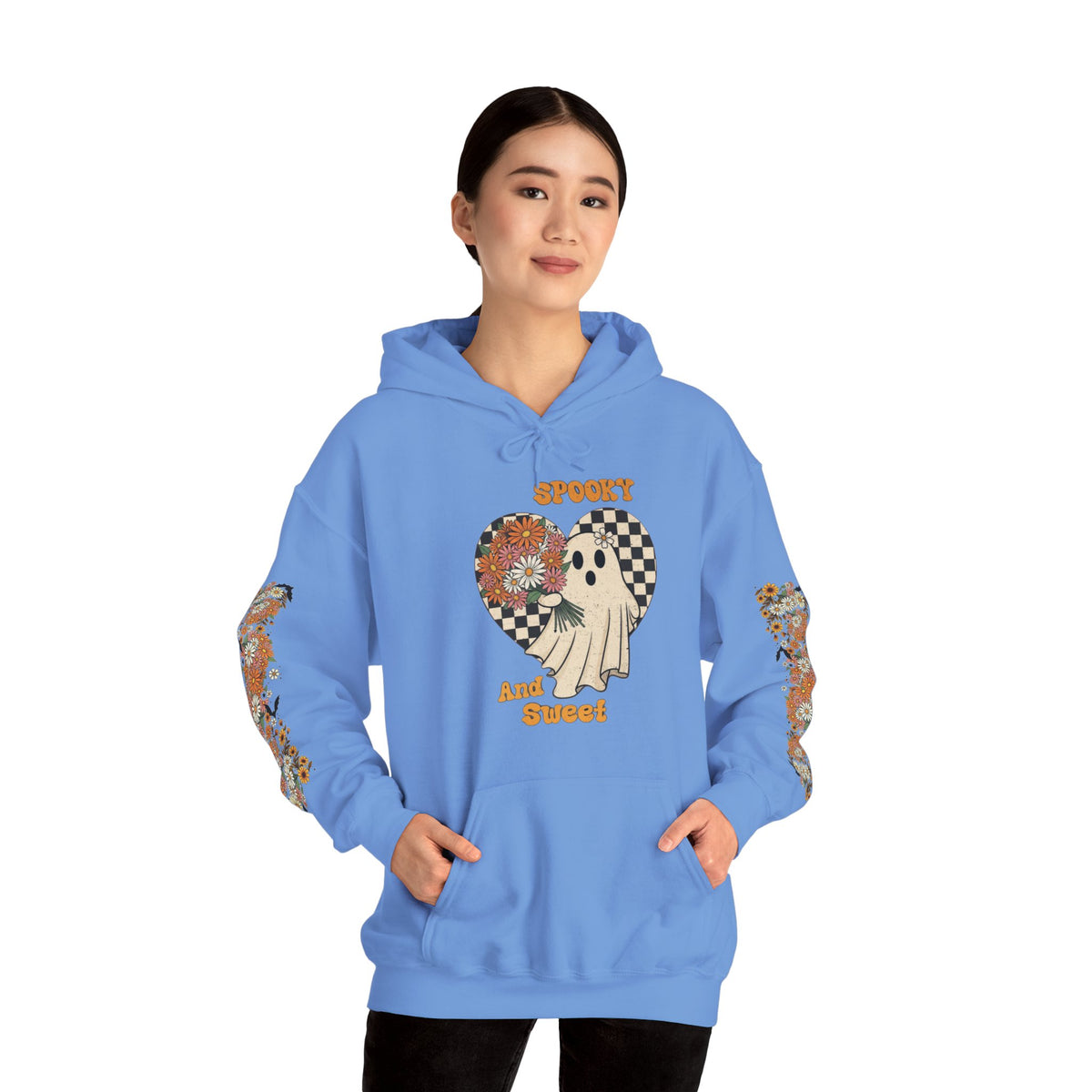 ORVIAN — Spooky and Sweet Ghost Unisex Heavy Blend Hoodie