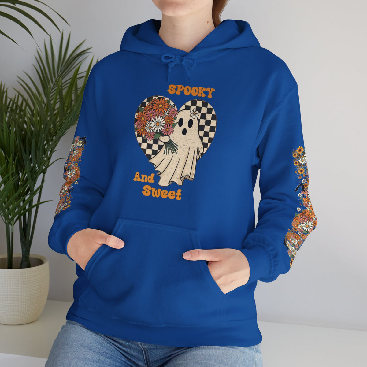 ORVIAN — Spooky and Sweet Ghost Unisex Heavy Blend Hoodie