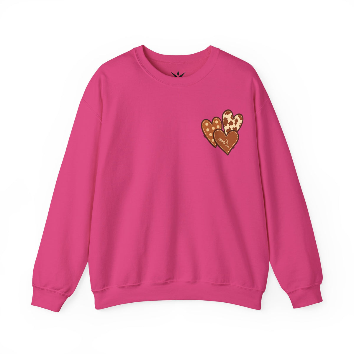 ORVIAN — Highland Cow & Cute Ghost Western Floral Crewneck, Spooky Unisex Sweatshirt