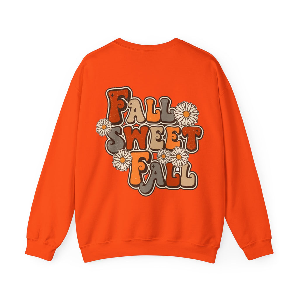 ORVIAN — ’Tis the Season Fall & Football Crewneck, Fall Sweet Fall Daisy Unisex Heavy Blend