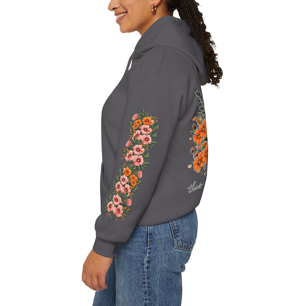 ORVIAN — Magic Floral Butterfly Unisex Heavy Blend Hoodie