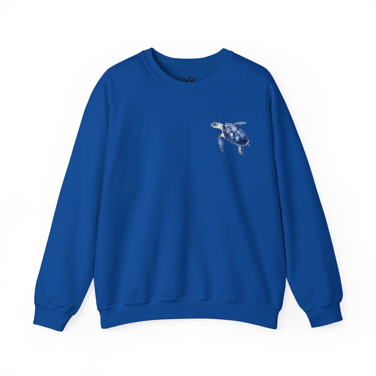 ORVIAN — Sea Turtle & Seashell Starfish Crewneck, Coastal Ocean Nautical Unisex Heavy Blend