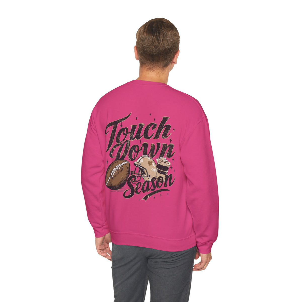 ORVIAN — ’Tis the Season Fall & Football Crewneck, Fall Sweet Fall Daisy Unisex Heavy Blend