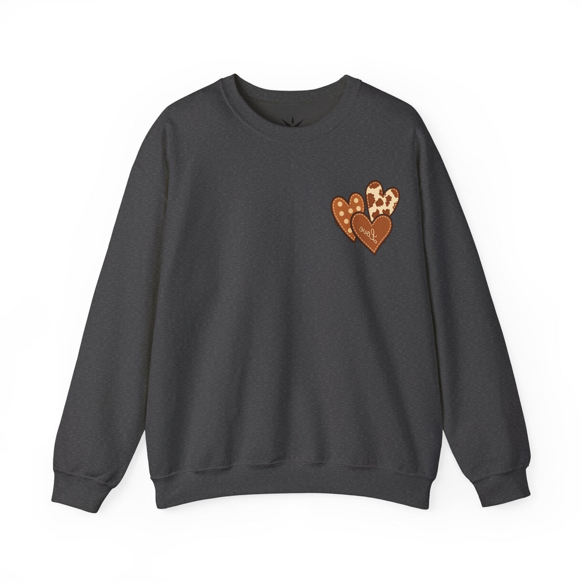 ORVIAN — Highland Cow & Cute Ghost Western Floral Crewneck, Spooky Unisex Sweatshirt