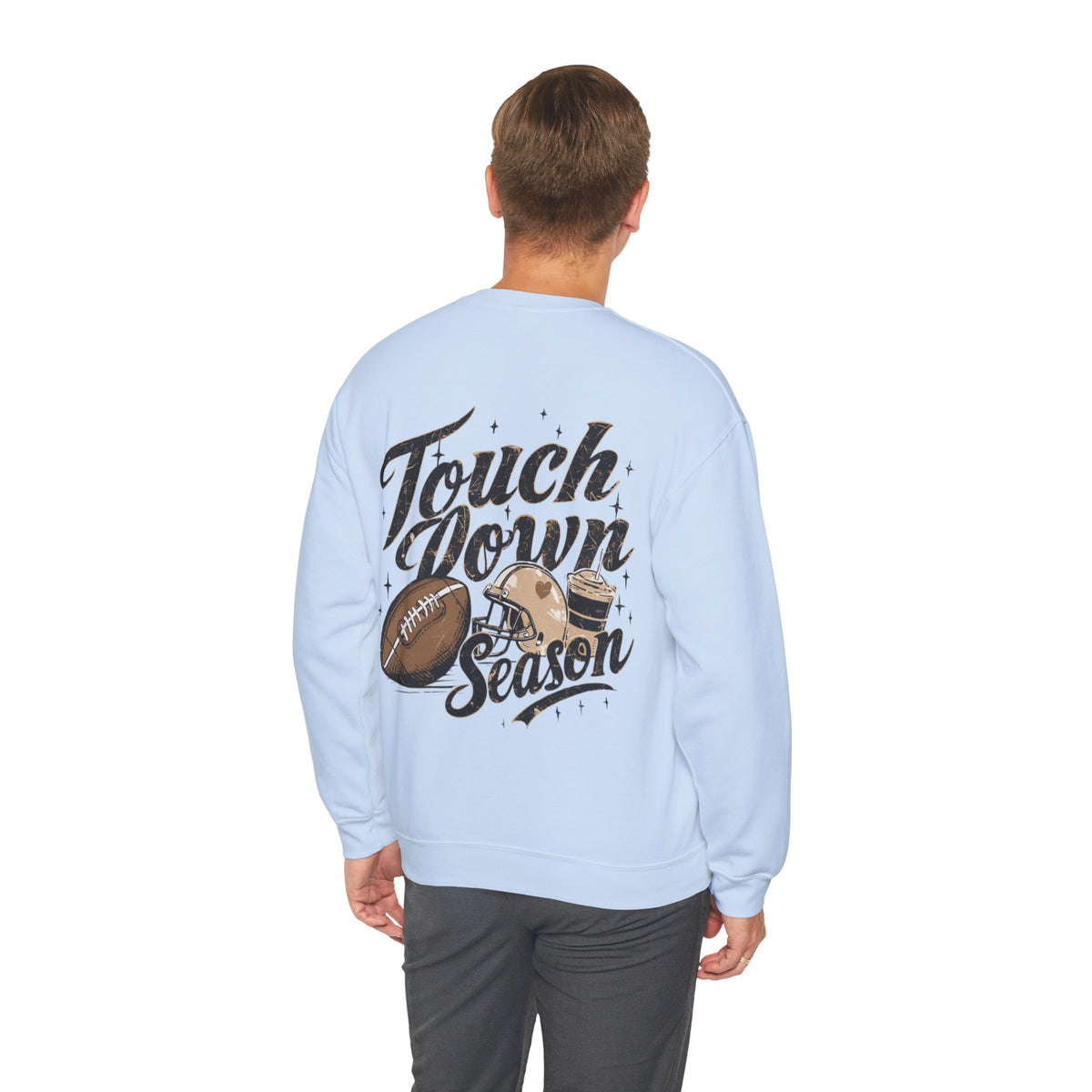 ORVIAN — ’Tis the Season Fall & Football Crewneck, Fall Sweet Fall Daisy Unisex Heavy Blend
