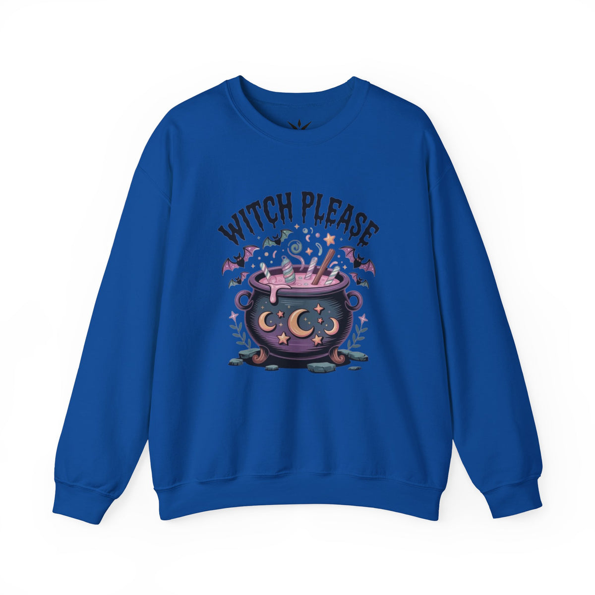 ORVIAN — Witch Please & I'm Just a Housewife Witch Crewneck, Magical Cauldron Unisex Heavy Blend