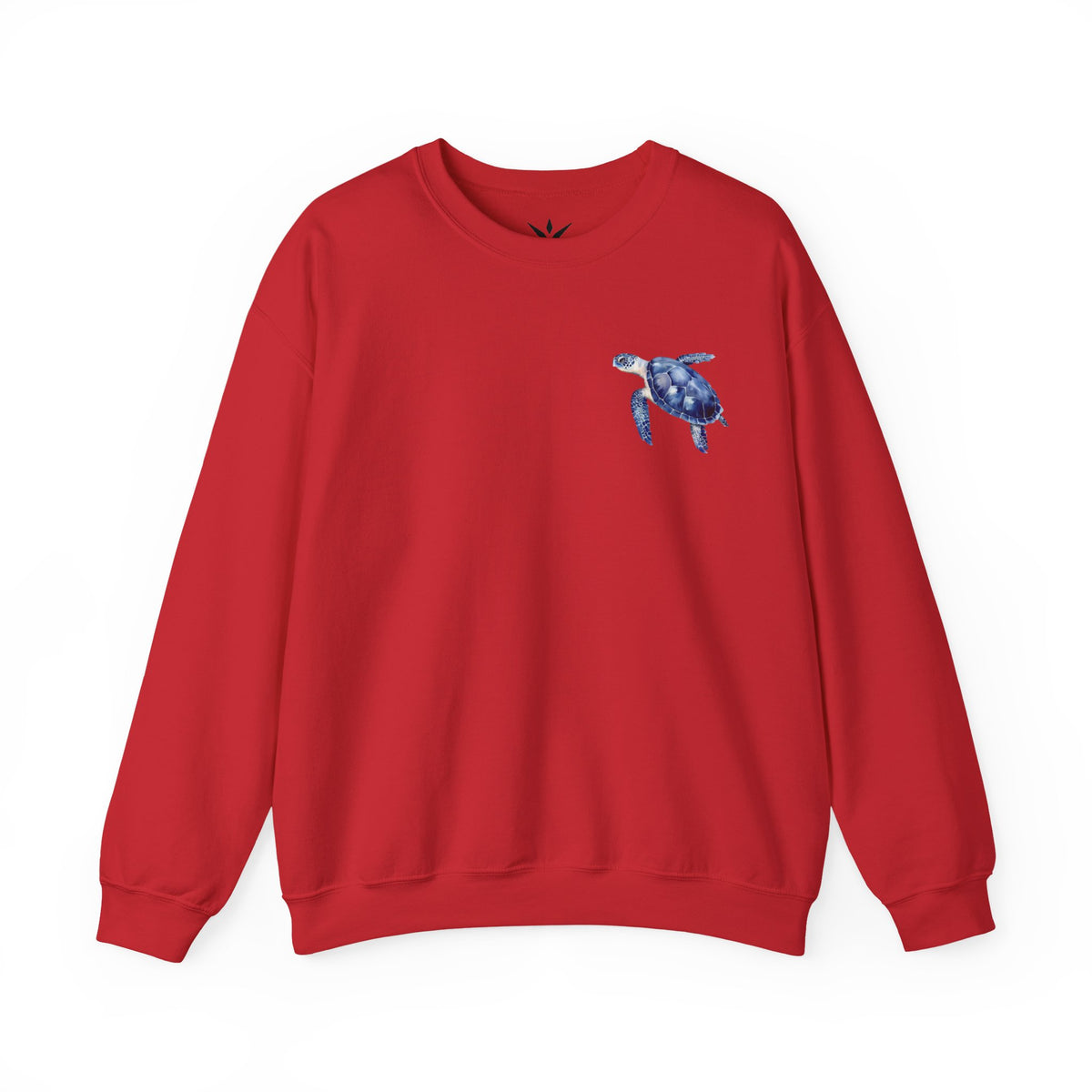 ORVIAN — Sea Turtle & Seashell Starfish Crewneck, Coastal Ocean Nautical Unisex Heavy Blend