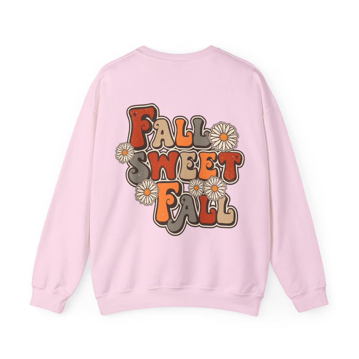 ORVIAN — ’Tis the Season Fall & Football Crewneck, Fall Sweet Fall Daisy Unisex Heavy Blend