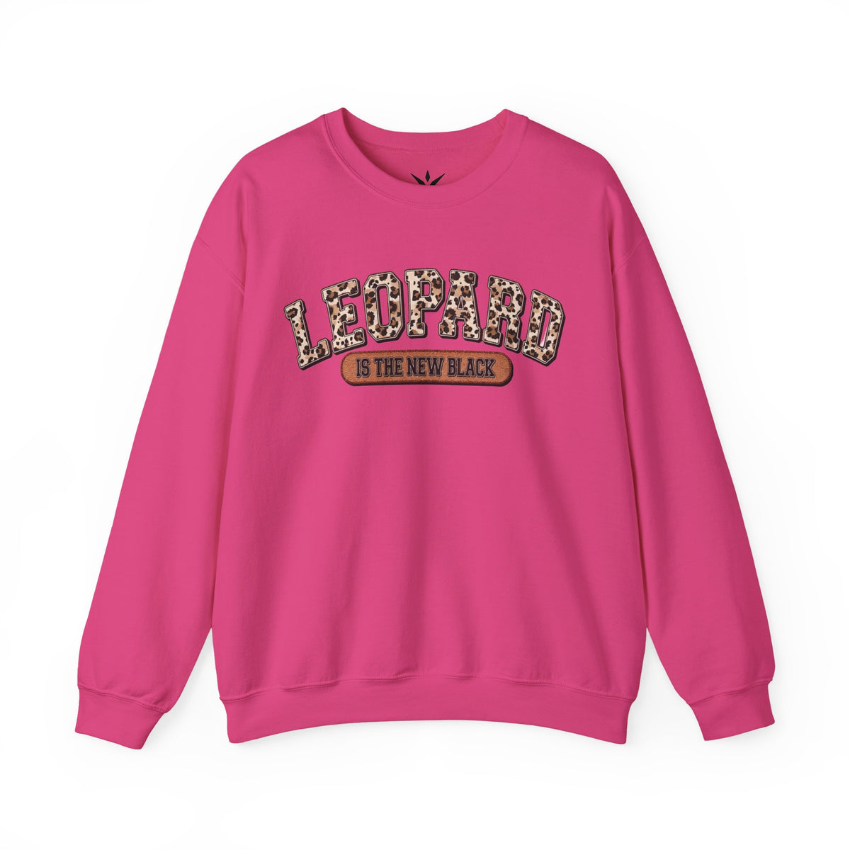 ORVIAN — Leopard Is The New Black & God Is Good Coquette Bow Crewneck, Faith-Inspired Unisex