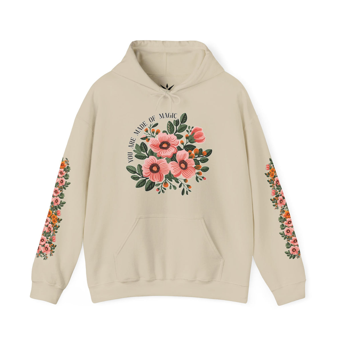 ORVIAN — Magic Floral Butterfly Unisex Heavy Blend Hoodie